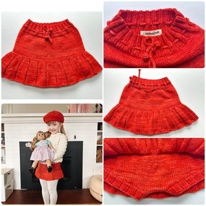 Misha & Puff Red Flame Skirt